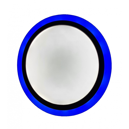 Çift Renkli 24+12 W Led Panel Sıva Üstü Yuvarlak Spot Armatür Çap:32cm Beyaz(6500k)